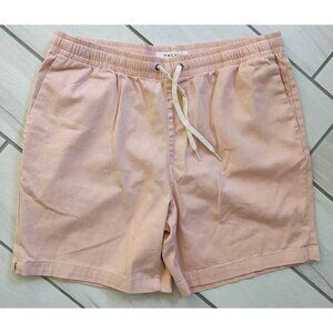 Men's PacSun Volley Shorts Pink Size Large Drawstring Waist